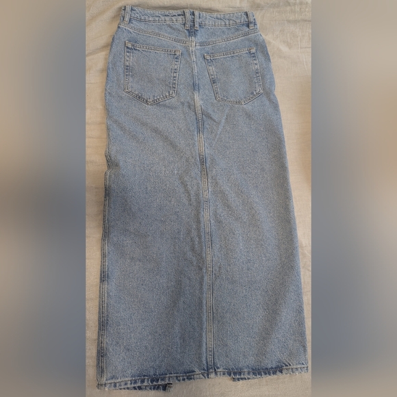 Mango denim maxi skirt - Picture 2 of 4